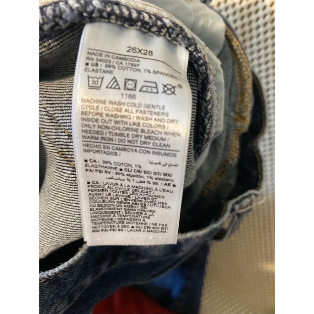 Old Navy Bootcut Jeans Womens Built In Flex 26 x 28 - Picture 5 of 5